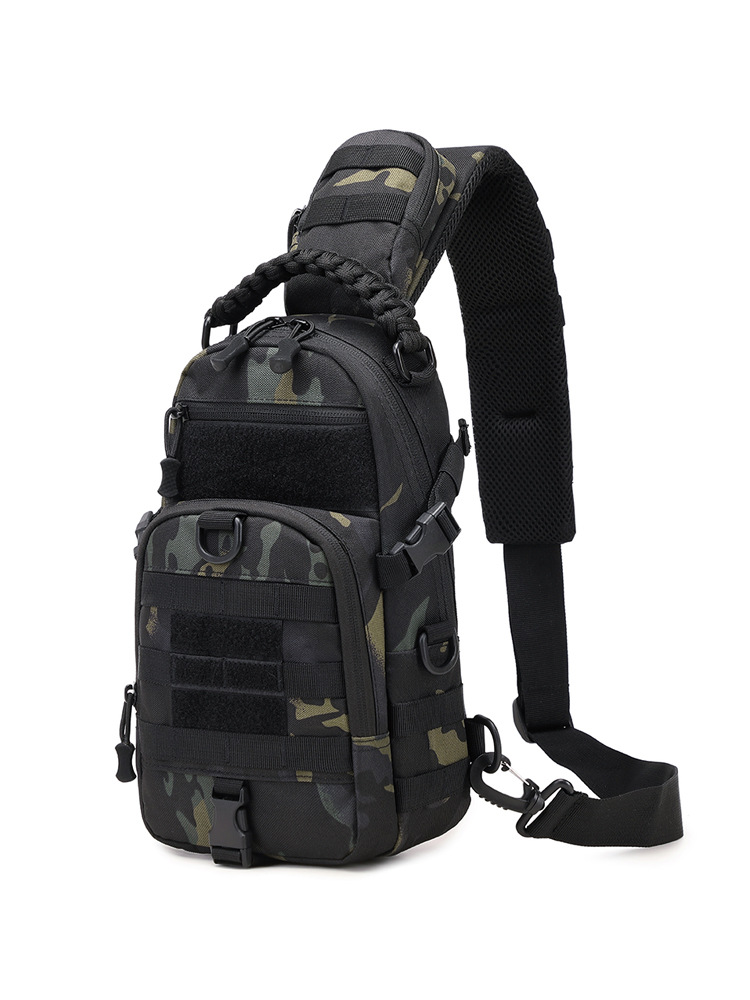 Sling Backpack Shoulder - ชายเอวกระเป๋ากีฬาไหล่กลางแจ้ง Fanny Pack Camping เดินป่าตกปลาปีนเขากระเป๋าเป้สะพายหลังสําหรับกระเป๋าเดินทางชายสลิงกระเป๋า 가