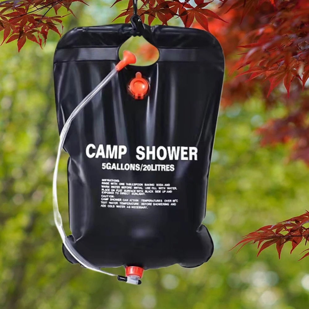 Hydration Pack Outdoor - 20L แบบพกพาถุงอาบน้ําเครื่องทําความร้อนพลังงานแสงอาทิตย์ Camping ถุงอาบน้ํา Camping ถุงน้ําสําหรับ