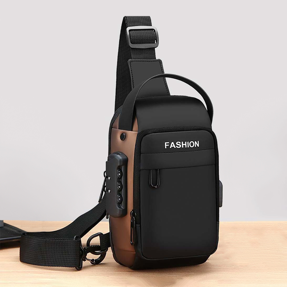 กระเป๋าสะพายข้างผู้ชายแบบมีช่อ - Sling Backpack Shoulder บทวิจารณ์และราคา