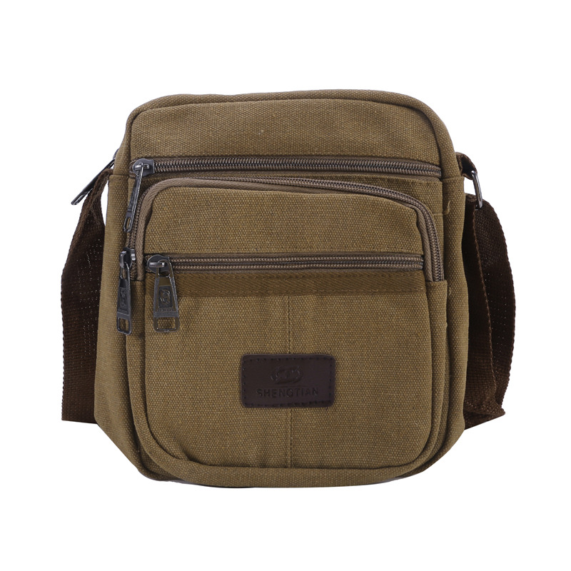 กระเป๋าสะพายข้างผู้ชาย กระเป๋า - Canvas Backpack Casual บทวิจารณ์และราคา