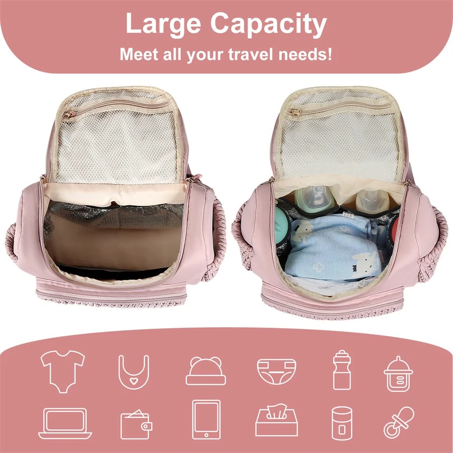 กระเป๋าเป้สะพายหลังสำหรับคุณแม - Backpack Diaper Bag บทวิจารณ์และราคา