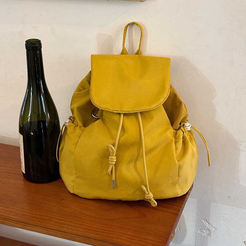 กระเป๋าเป้สะพายหลังลายสก๊อตน้ำ - Canvas Backpack Casual บทวิจารณ์และราคา