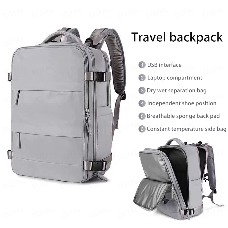 กระเป๋าเป้ธุรกิจพร้อมพอร์ตชาร์ - Laptop Backpack 15.6 บทวิจารณ์และราคา