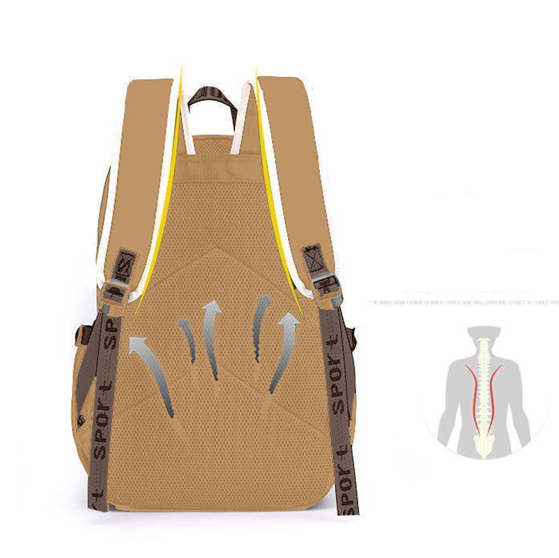 Kawaii Capybara สไตล์สีกากีกระ - School Backpack Teen บทวิจารณ์และราคา