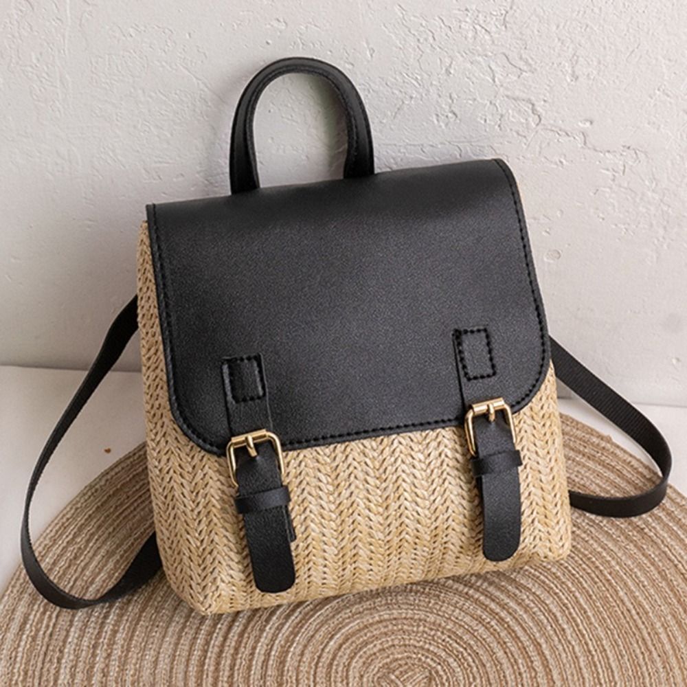 กระเป๋าอเนกประสงค์หนัง PU กระเ - Leather Backpack Vintage บทวิจารณ์และราคา