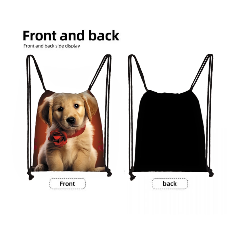 กระเป๋าเป้สะพายหลังลายพิมพ์สำห - Drawstring Gym Bag บทวิจารณ์และราคา