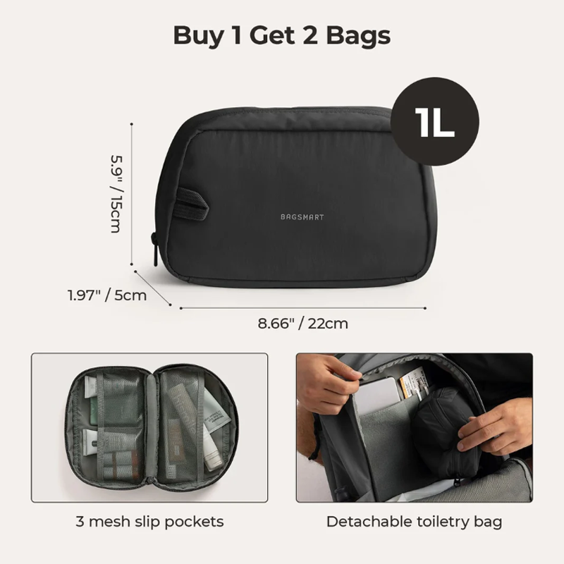 BAGSMART กระเป๋าเป้สะพายหลังแล - Laptop Backpack 15.6 บทวิจารณ์และราคา