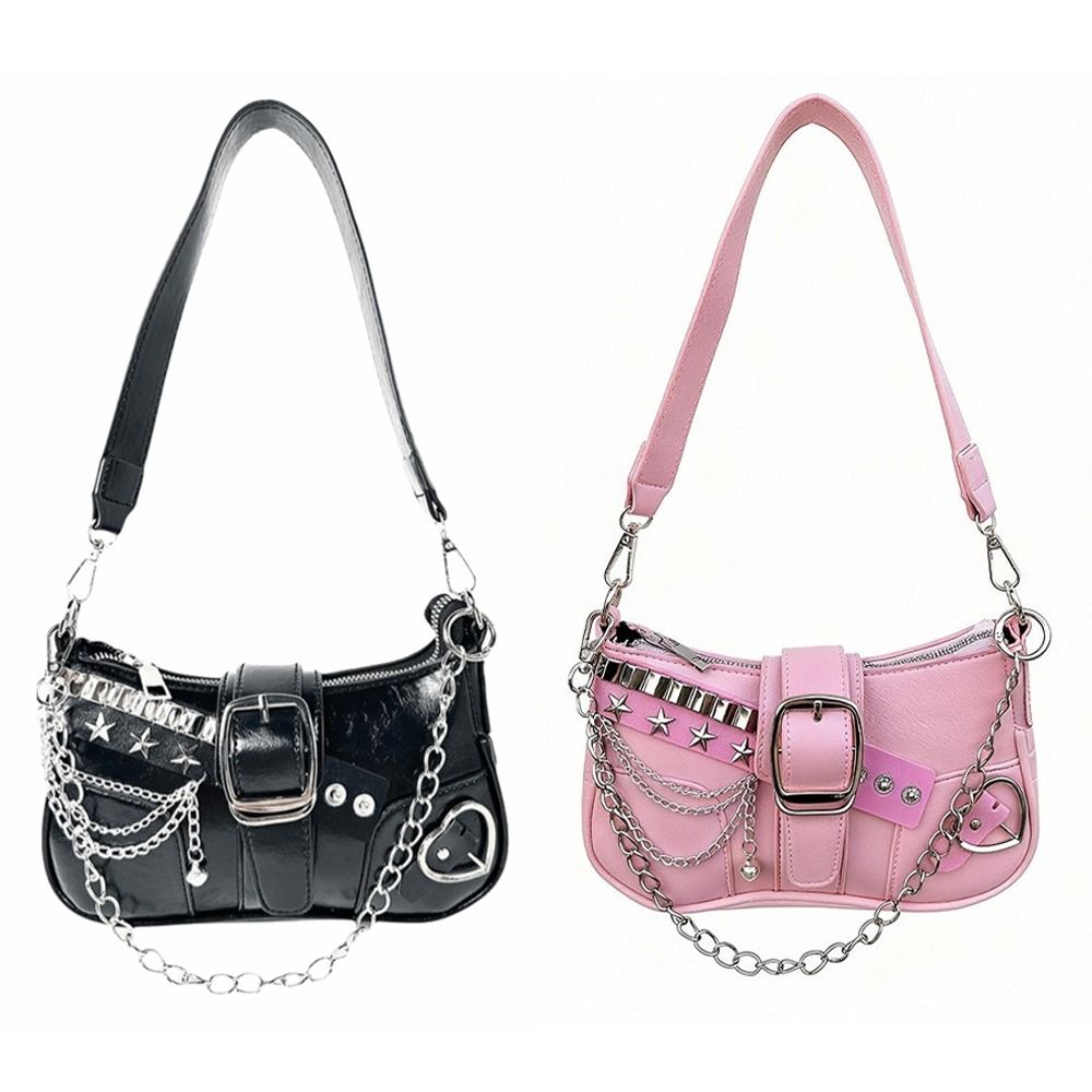 กระเป๋าสะพายวินเทจ Y2K หนัง PU - Leather Backpack Vintage บทวิจารณ์และราคา