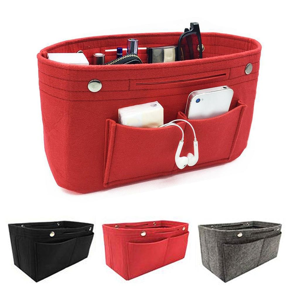 กระเป๋าถือผ้าสักหลาดอ่อนแบบพกพ - Backpack Insert Organizer บทวิจารณ์และราคา