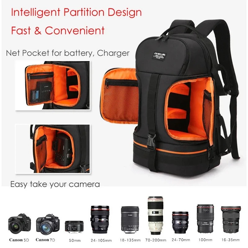 กระเป๋าเป้สะพายหลังสำหรับกล้อง - Laptop Backpack 15.6 บทวิจารณ์และราคา