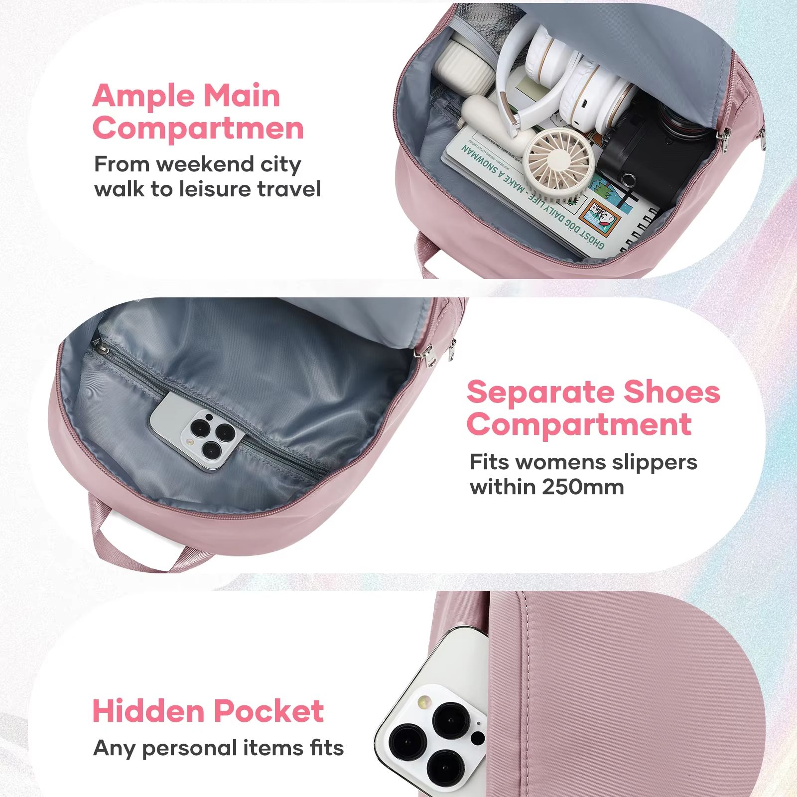 กระเป๋าสำหรับผู้หญิง, กระเป๋าเ - Fashion Backpack Women บทวิจารณ์และราคา